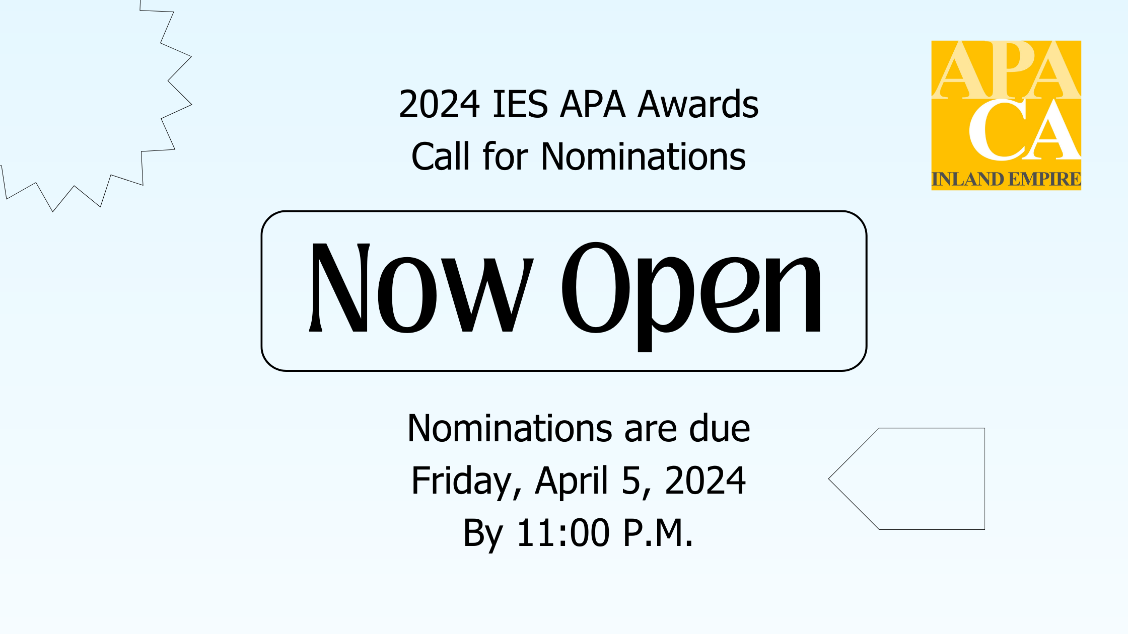 You are currently viewing 2024 IES APA Awards – Call for Nominations Open